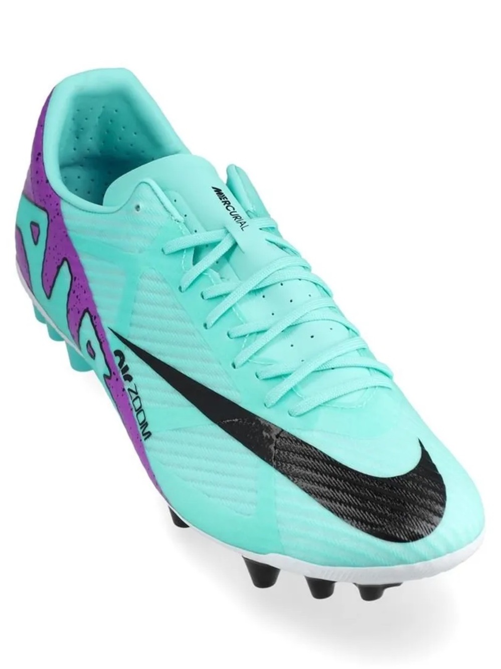 Nike Zoom Vapor 15 Academy AG Fuschia Soccer Cleats DJ5630-300 Men Size 12